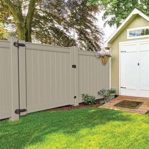 lowe's freedom vinyl fence